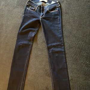 Dark blue Abercrombie and fitch jeans like new